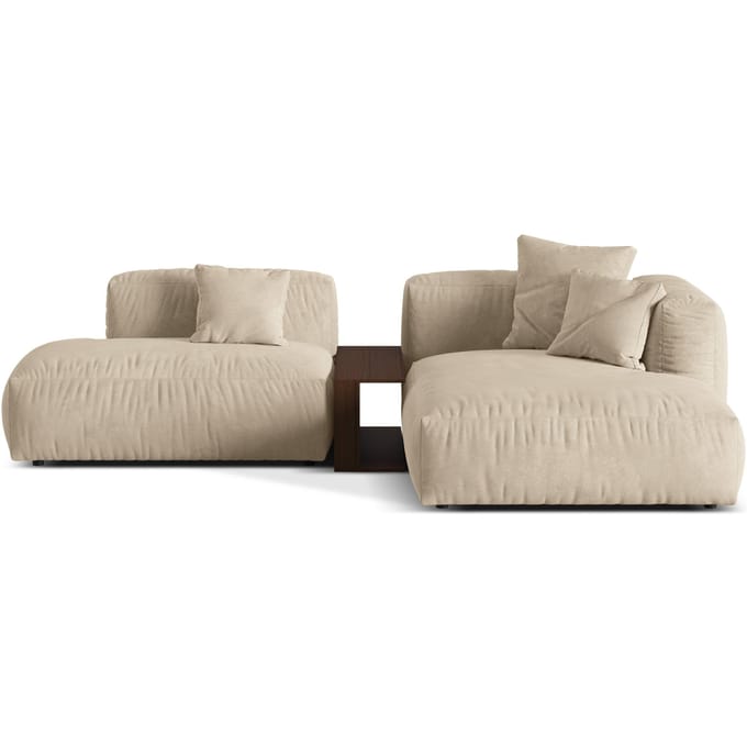 Hoekbank Martina rechts velvet | Micadoni