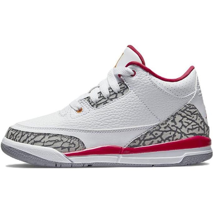 Jordan 3 Retro Cardinal (Postscriptum) 33.5 white