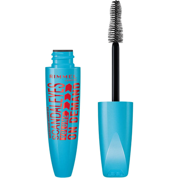 Rimmel Scandal Eyes Volume On Demand Waterproof Mascara 001 black 12 ml