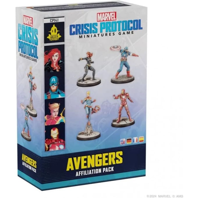 Figurine Atomic Mass Games Marvel Crisis Protocol : Avengers Affiliation Pack