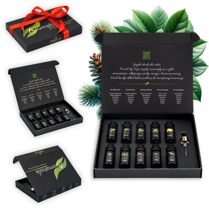 Aromaholik - Olejki Eteryczne Set - 10x10ml - 100% Natuurlijk - Voor Aromatherapie