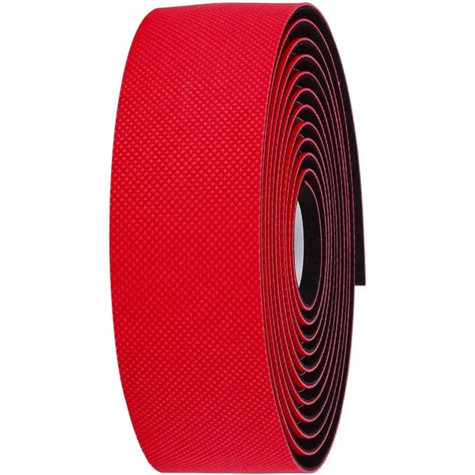 BBB Cycling FlexRibbon Gel Stuurtape - Extra Grip - MicroFiber - Stuurlint Racefiets - Rood - 200 x 3cm - BHT-14