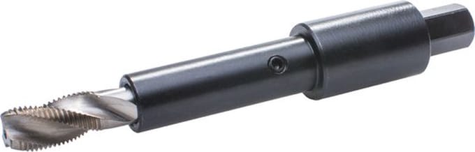 SW-Stahl 03671L-6 kraan met geleidehuls voor M10 x 1