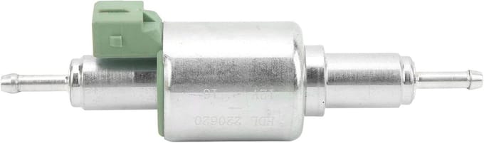 Elektrische Brandstofpomp - Parkeerverwarming Pomp - Auto Verwarmen - Intermitterend Werk - 12V - Zilver
