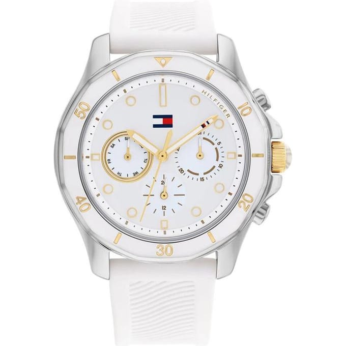 Dameshorloge Tommy Hilfiger Brooklyn 1782568 (Zf601B) + Doos white