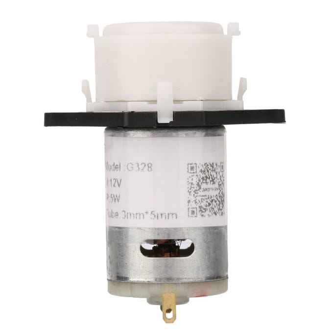 12V 3*5 Doseerpomp DIY Peristaltische Slangkop Voor Aquarium Laboratorium Chemische Analyse(wit) white