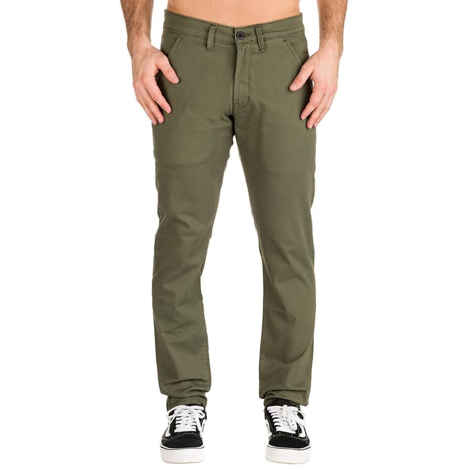 REELL Flex Tapered Chino Broek groen
