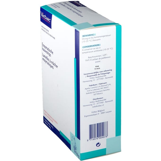 C.E.T. kauwstrips hond tot 10 kg  doos 141 gr.