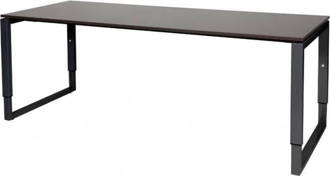 Verstelbaar Bureau - Plus 200x80 logan - zwart frame