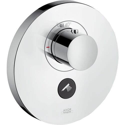 AXOR ShowerSelect Round Thermostat Highflow for 1 consumer and 1 additional outlet 36726000