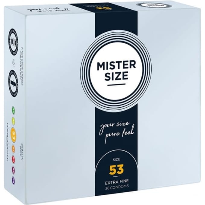 MISTER SIZE 53 Ultra Dunne M condooms (36 pack)