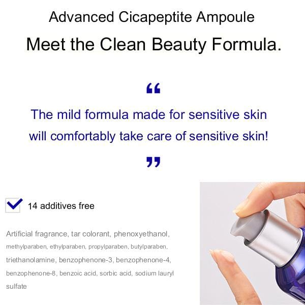 The Face Shop Dr Belmeur Cica Peptite ampul 50ml (3 opties) 3PCS