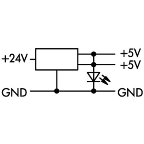 WAGO DC/DC converter 1 stuk(s) 859-801 10 - 30 V/DC