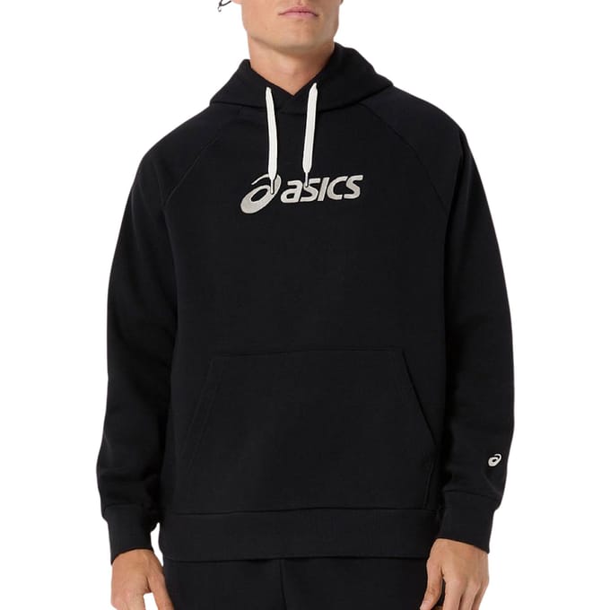 ASICS Logo Hoodie - Zwart- Heren, Zwart XL
