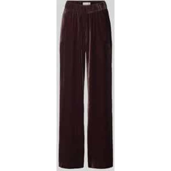 Stoffen broek met elastische band, model 'Mucia'