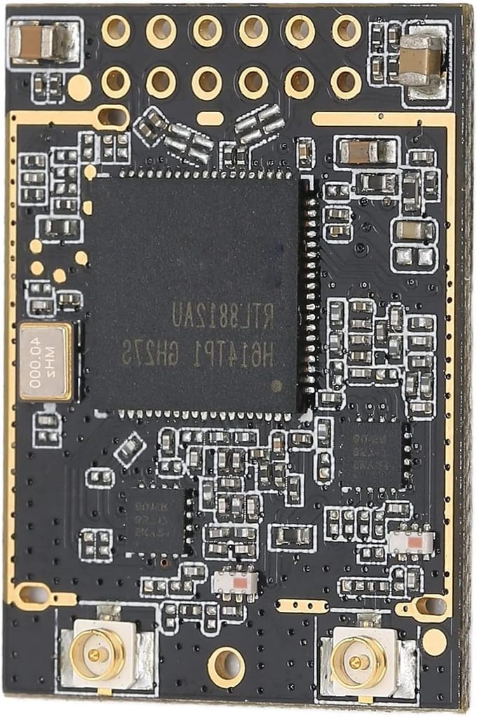 Draadloze WiFi Adapter - Netwerk Module - Snelle Internetverbinding - Dual Band AC1200 - Compact USB - Zwart