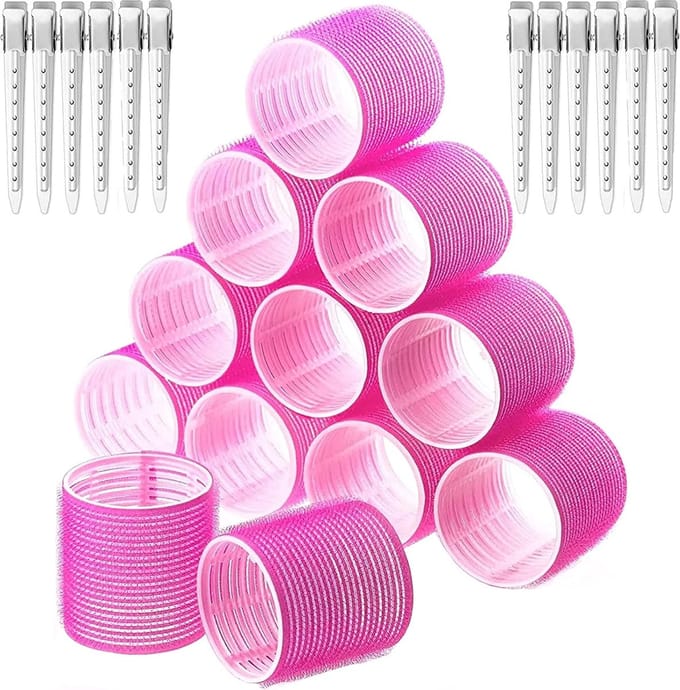 Krulspelden Set - Haarrollers - Heatless Curls - Kleefrollers