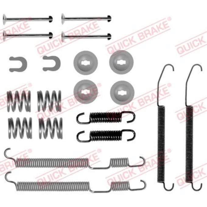 Toebehorenset, remschoenen QUICK BRAKE 105-0075