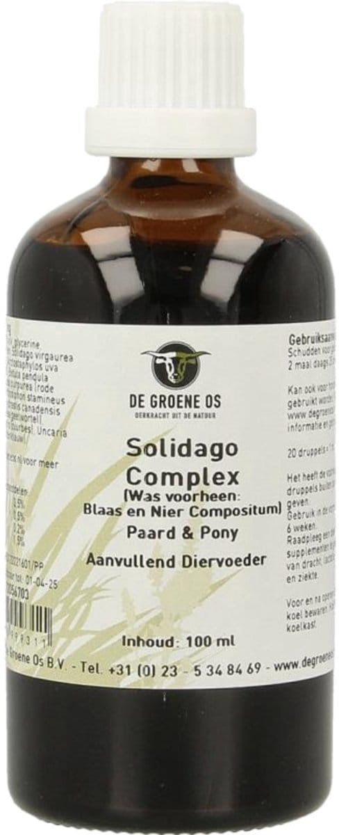 Groene Os Solidago Complex - Paard/Pony - 100 ml