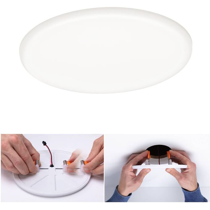 Paulmann 92392 EB Panel Veluna VariFit LED-inbouwlamp LED LED vast ingebouwd 17.50 W Satijn