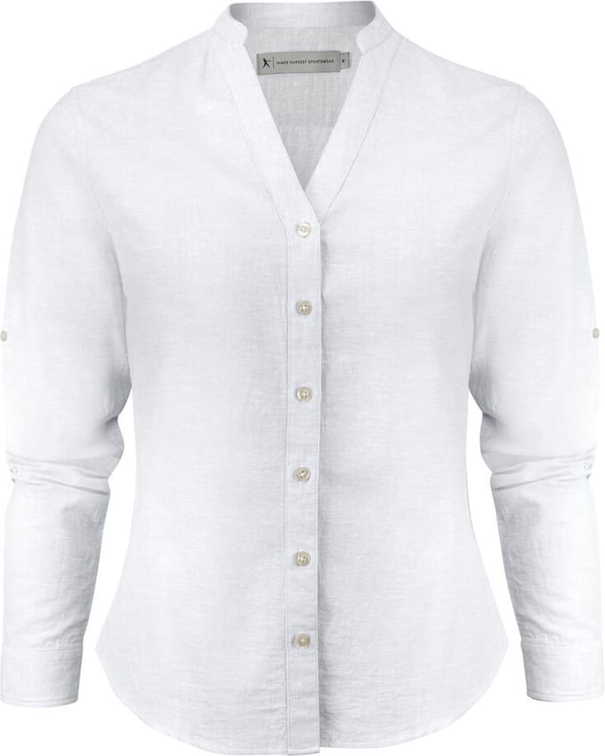James Harvest HEMD TOWNSEND DAMES 2123032 - Wit - M