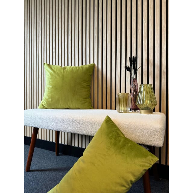 Gek op kussens! Sierkussen velvet mos | 45 x 45 cm | velvet/polyester