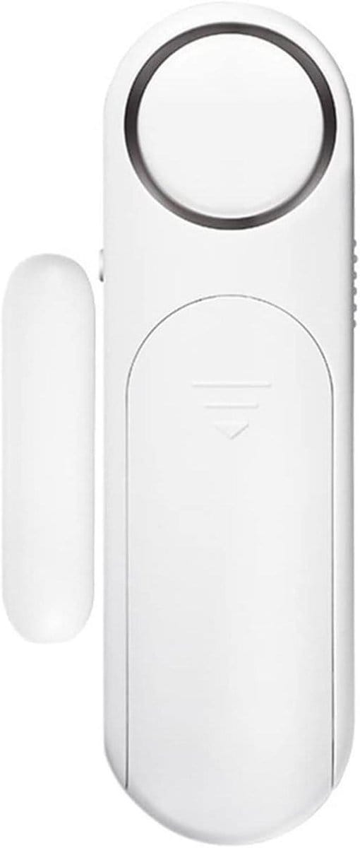 Deur Raam Alarm - Contact Sensor - Beveiliging Thuis - 120dB Sirene - 300ft Bereik - Wit