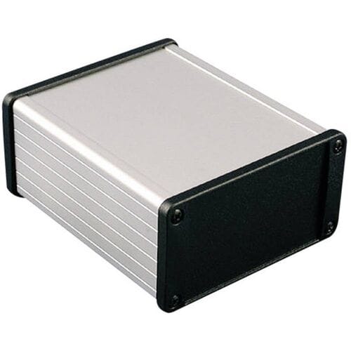 Hammond Electronics 1457C801BK Universele behuizing 80 x 59 x 30.9 Aluminium Zwart 1 stuk(s)