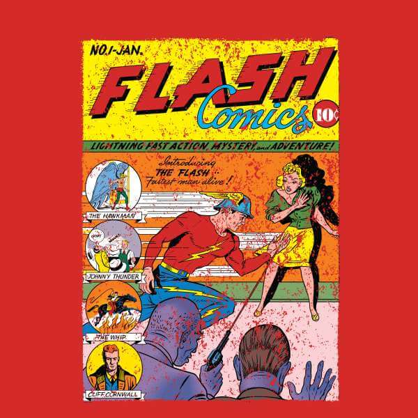 Justice League The Flash Issue One Sweatshirt - Red - S