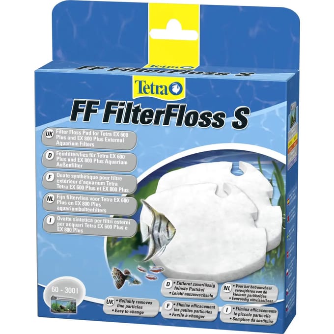 Tetra FF  filtervlies S voor tetra ex 600 / 600 plus en  800 plus