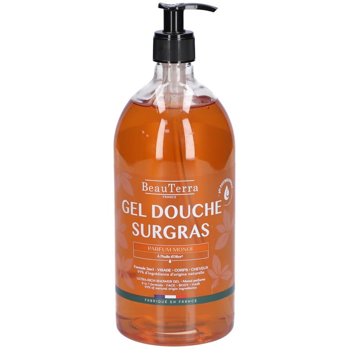 BeauTerra Ultra Rich Shower Gel Mono&iuml; 1000 ml