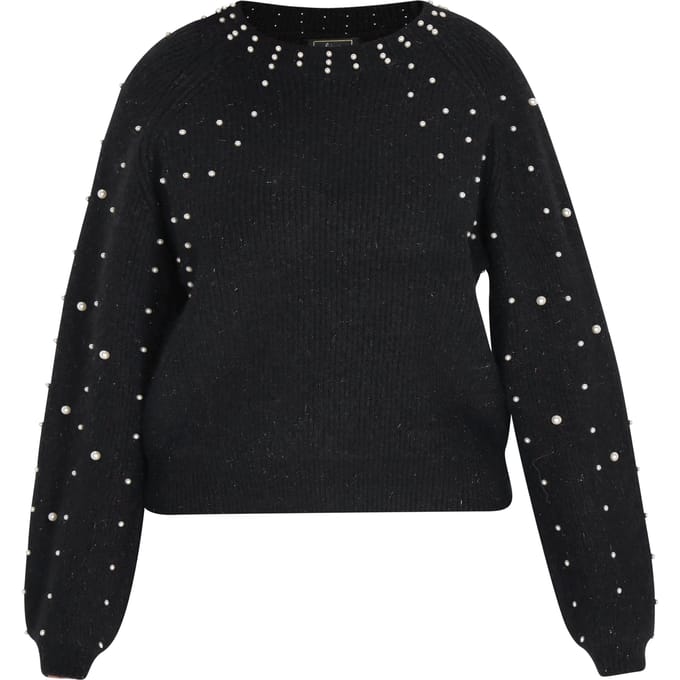Faina Jumper Dames zwart