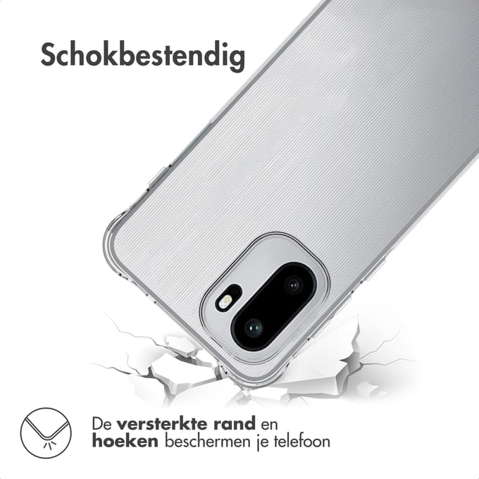 imoshion Hoesje - Geschikt voor OnePlus 15R - Shockproof Case - Transparant