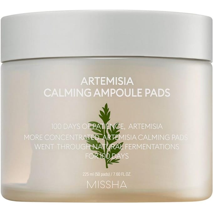 MISSHA Artemisia Kalmerende Ampul Pads 50 Stuks Pads 50 Sheets beige