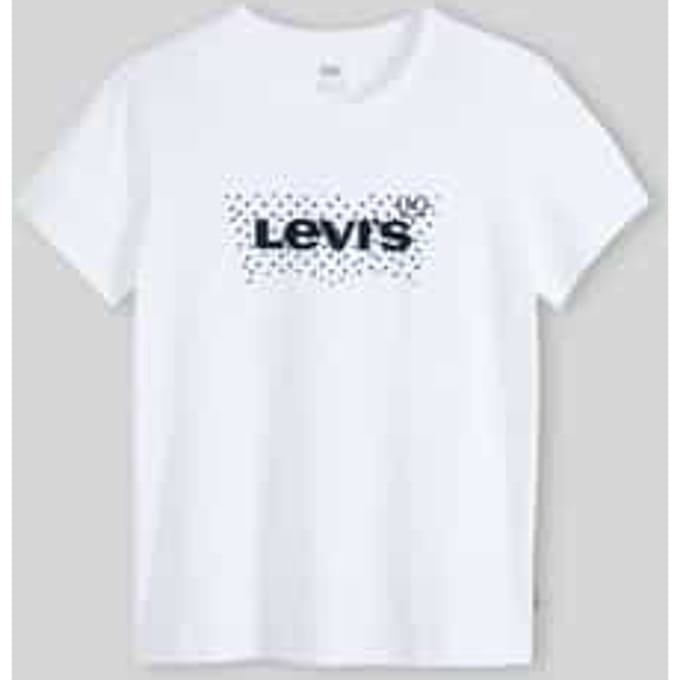 regular fit T-shirt van puur katoen met logoprint