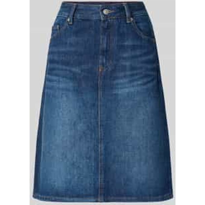 Nauwsluitend model Jeansrok van puur katoen