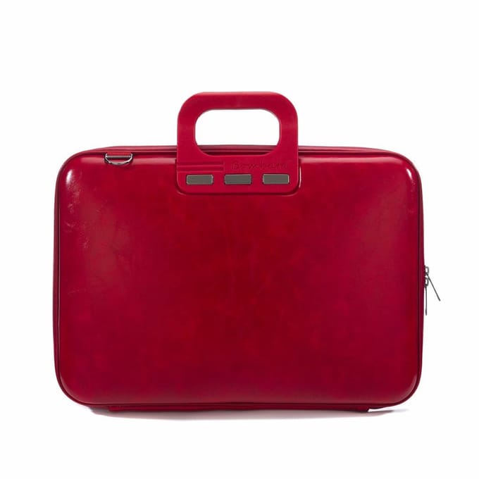Bombata Laptoptas Evolution 38 X 29 Cm Kunstleer Rood