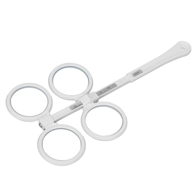 Optische Flipper Plastic Verstelbaar Optometrie Flip Lens Instrument met Visustestkaart voor white