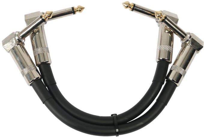 Devine PCH/0.15 patchkabels haaks mono jack-jack 15 centimeter