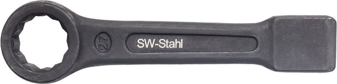 SW-Stahl 00271L Messing knokkelsleutel, twaalfkant, 65 mm