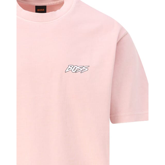 regular fit T-shirt van puur katoen model 'SURFWASH'