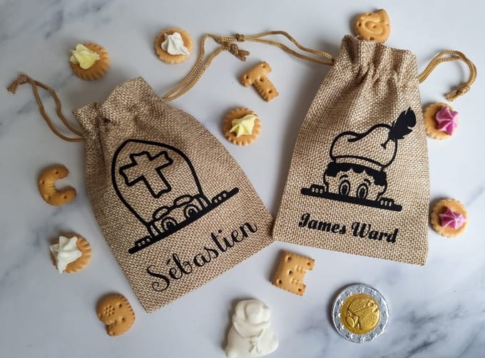 Spiekjespiet - Sinterklaaszakje - Gepersonaliseerd - Jute zakje