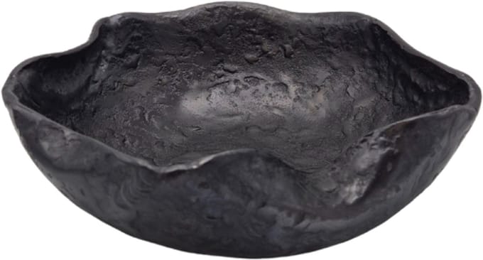 Deco4yourhome® - Fruitschaal - Schaal - Zwart - Black - 31cm - Zoë
