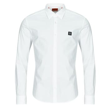Slim Fit vrijetijdshemd van katoenmix model 'ERMO'