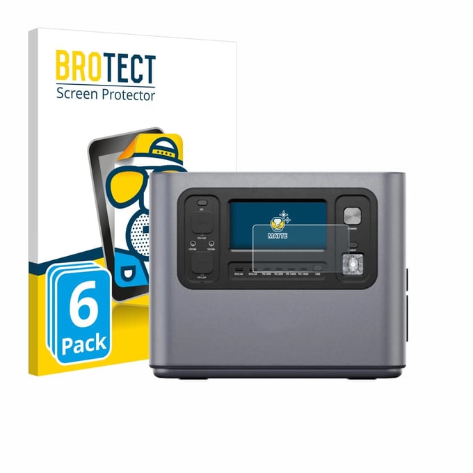 BROTECT - Screenprotector voor Aferiy P280 - Folie Beschermfolie matte 6 Stuks