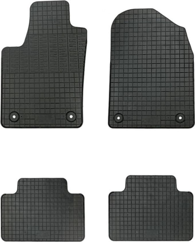 Rubber matten passend voor Jeep Grand Cherokee (WK2) 2017- (4-delig + montagesysteem)