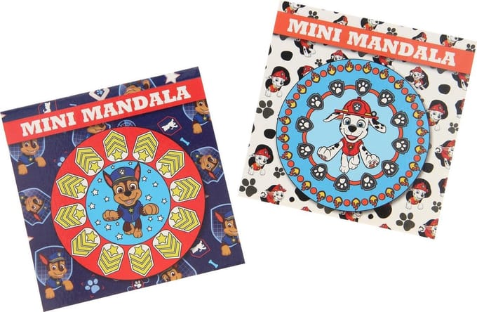 Paw Patrol Mini mandala assorti - 1 stuk