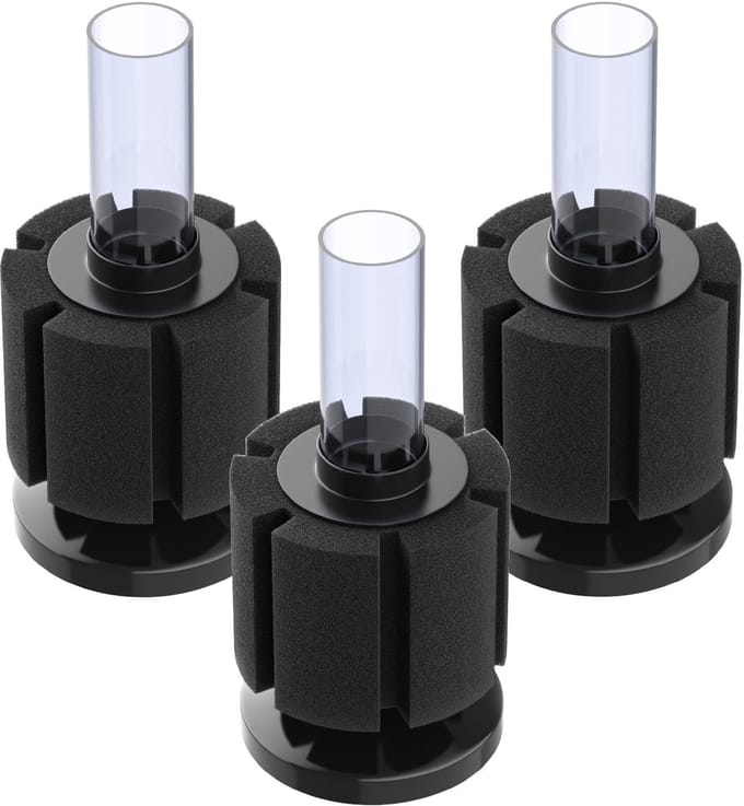 Dailygoods - 3-pack Aquarium Nano Bio Sponsfilter voor Kleine Vistank