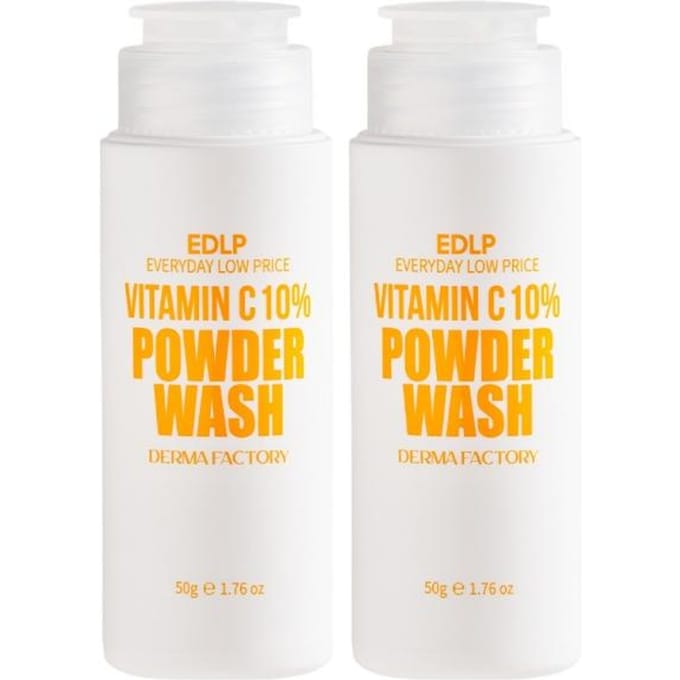 [DERMA FACTORY] EDLP Nettoyant Poudre Vitamine C 10% 50g white