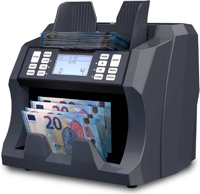Professionele Bankbiljettenteller voor Alle Valuta's